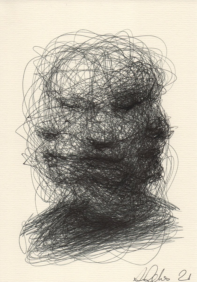 Untitled Pen Drawing – Adam Riches Artist